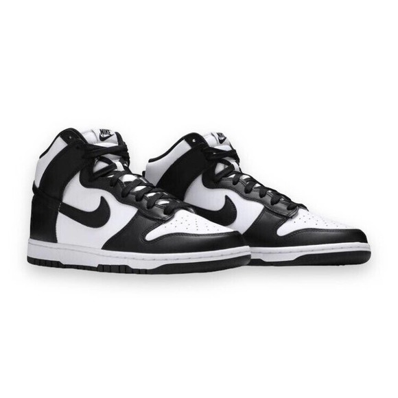 Nike Dunk High Panda (2021) Black/White Mens Basketball DD1399 105 NEW main image 6